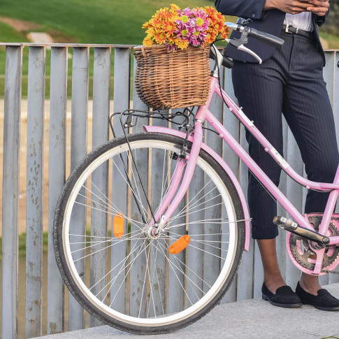 Catadioptre pour roues de vélo