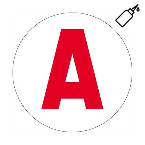 Personalisierte Plakette für junge Fahrer – Aufkleber