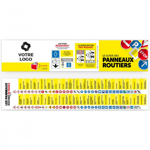 Sensibilisierungsleiste für Schilder – individuell gestaltbar