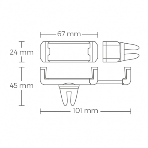 PROMO - Supports Smartphone Voiture "Fixxi"