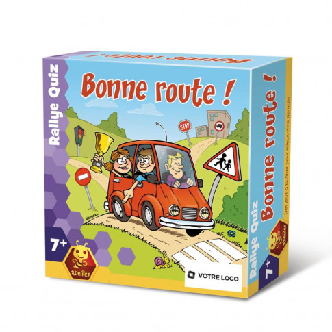 Jeu de société "Bonne route !" personnalisable