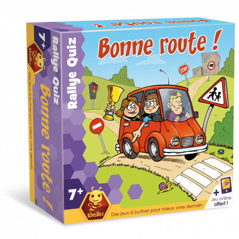 Jeu de société "Bonne route !" personnalisable