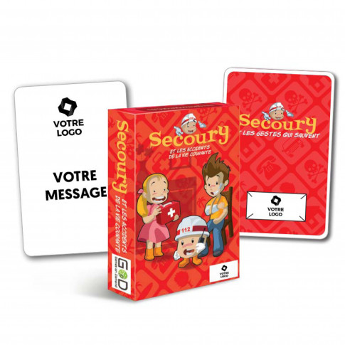 Jeu de société secourisme personnalisable