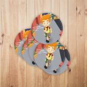 Aufkleber Théo „Ich rüste...