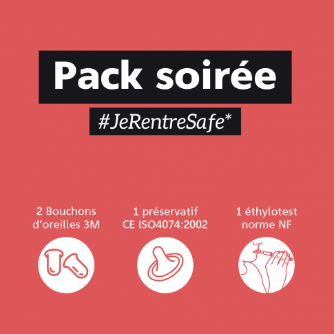 Pack prévention soirée personnalisé