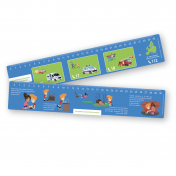 Lineal 30 cm „Notrufnummern...