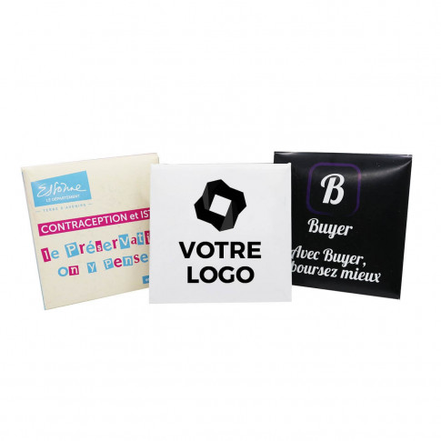 Duo-Täschchen mit Kondom und Gleitgel