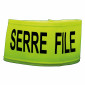 Flexible gelbe Armbinde aus Polyester „Serre file”