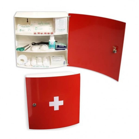 Armoire à pharmacie et matériel de premiers secours