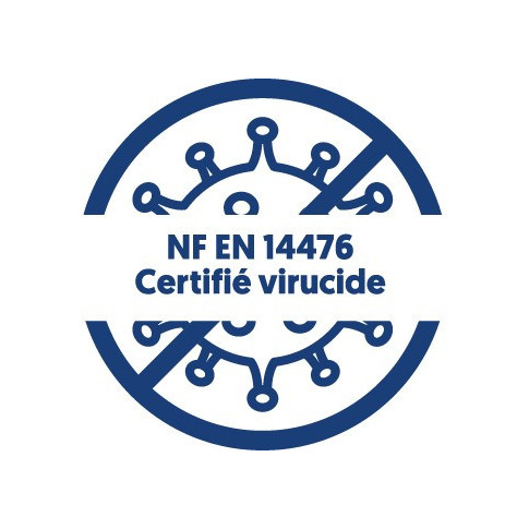 Gel hydroalcoolique professionnel 1l certifié EN 14476