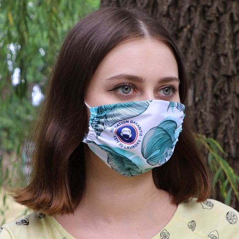 Masque grand public lavable 30 fois avec sublimation