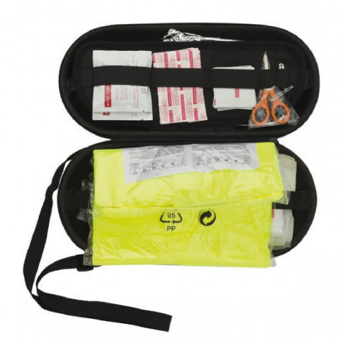 Trousse de secours avec gilet et lampe personnalisée