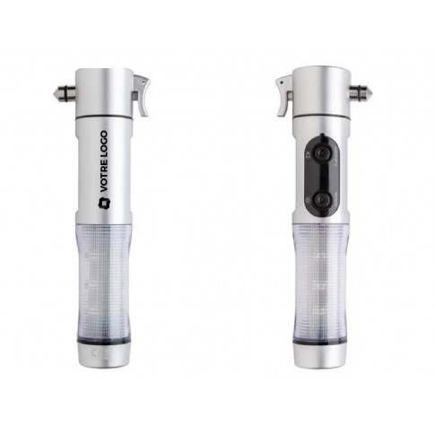 Multifunktionale 5-in-1-Warnleuchte mit Werbeaufdruck