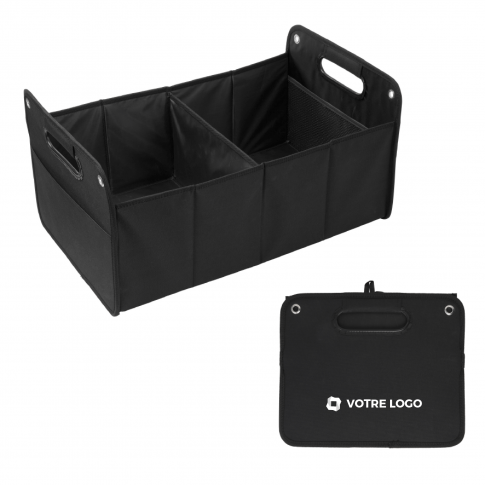 Robuste Kofferraumaufbewahrung mit zwei Fächern