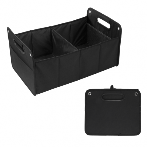 Robuste Kofferraumaufbewahrung mit zwei Fächern