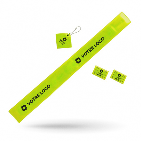 Individuell anpassbares 3-in-1-Reflexarmband