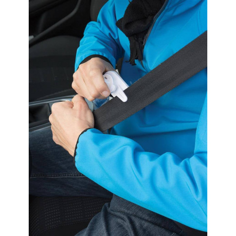 Support téléphone équipé d'un brise-vitre et d'un coupe-ceinture