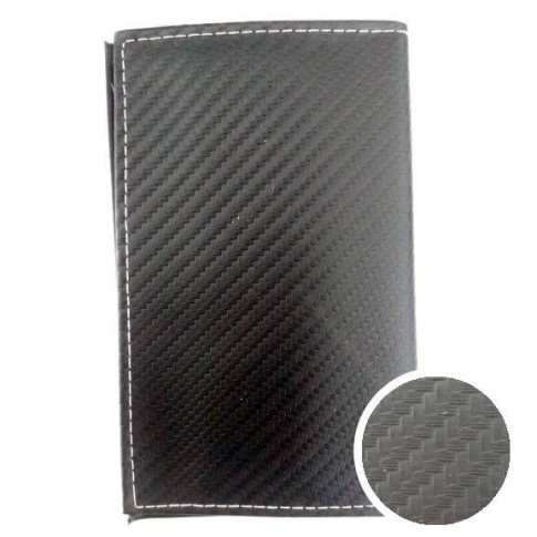 Personalisierte Hülle für Fahrzeugschein mit „Kevlar”-Effekt