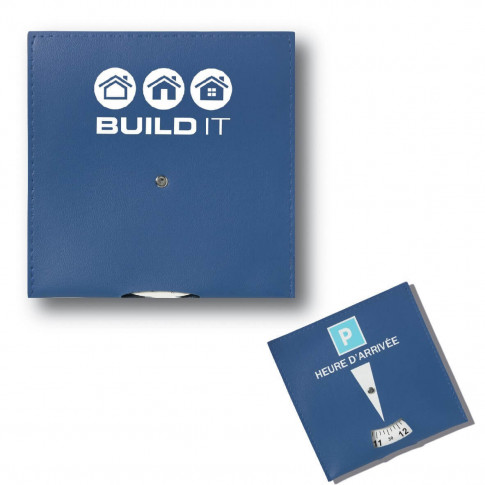 Personalisierte Parkscheibe aus PVC