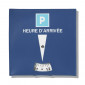Personalisierte Parkscheibe aus PVC