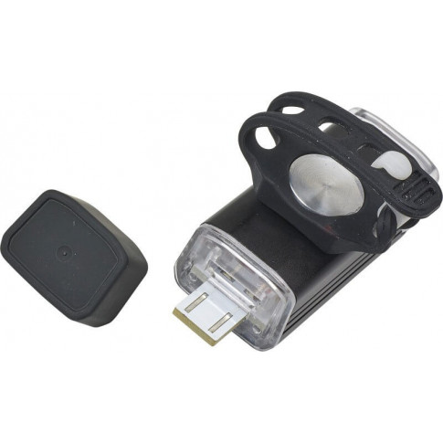 Lampe à vélo rechargeable USB - Éclairage vélo personnalisable