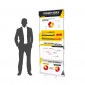 Roll-Up-Display – Geschwindigkeit 80 km/h
