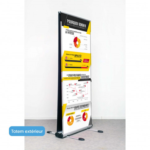 Roll-Up-Display – Geschwindigkeit 80 km/h