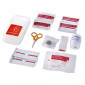 Kit de premiers secours en plastique personnalisable