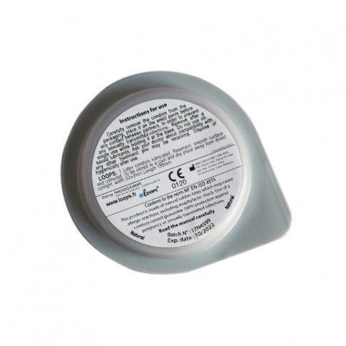 Personalisiertes Kondom in Kapsel