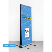 Totem enrouleur -...