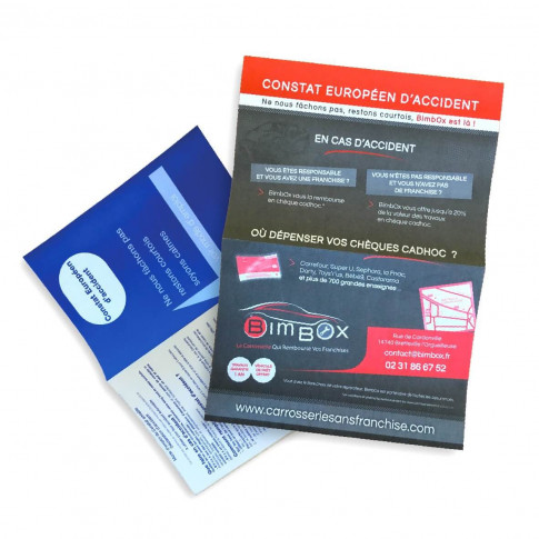 Personalisierter Unfallbericht – Made in France