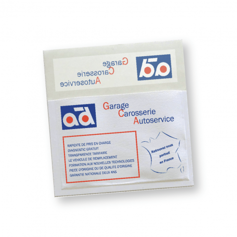 Porte vignette assurance voiture personnalisable