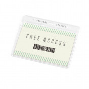 Petit porte badge en PVC...