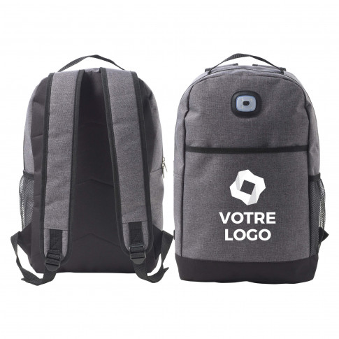 Personalisierter Rucksack mit LED-Lampe