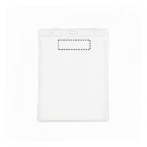 Grand porte badge en PVC personnalisable