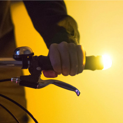 Clignotants à LEDS pour guidon de vélo