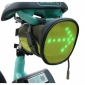 Fahrradtasche mit LED-Blinkern