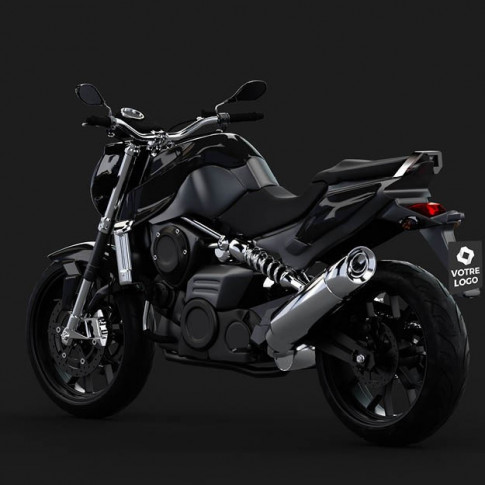 Personalisierte Motorrad-Kennzeichenabdeckung