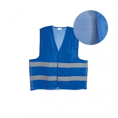 Gilet de course avec éléments de design réfléchissants L/XL bleu, Article  sur la sécurité, Premiers secours & Co, Confort & accessoires