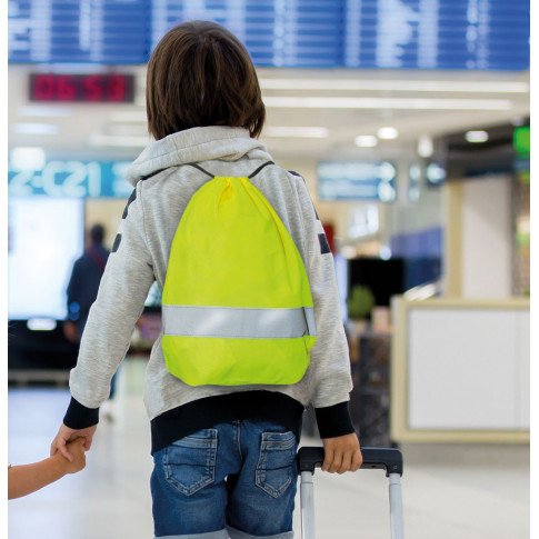 Personalisierte reflektierende Kordeltasche