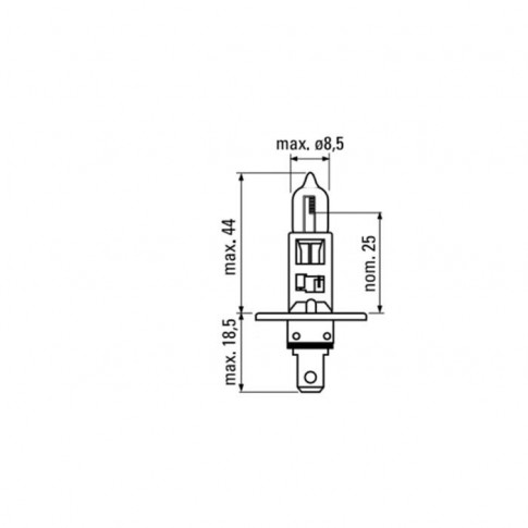 Ampoule H1 - 12V - 55W