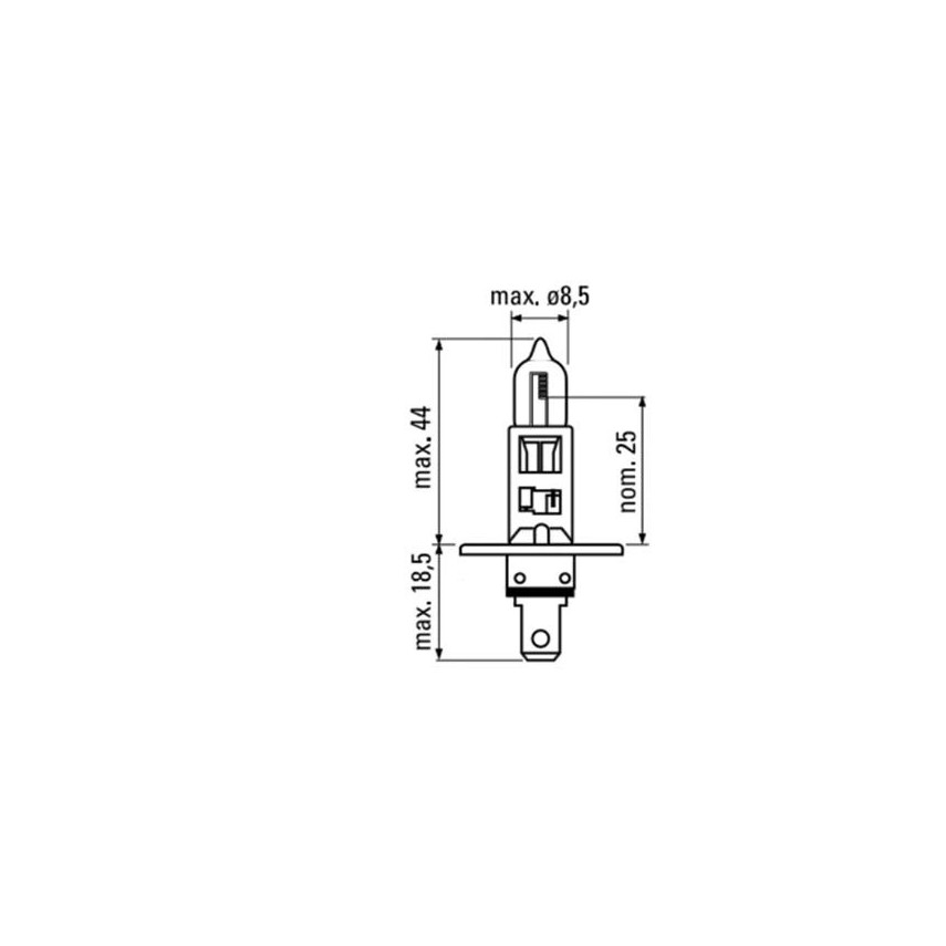 Ampoule H1 - 12V - 55 W normes CE, tarifs dégressifs