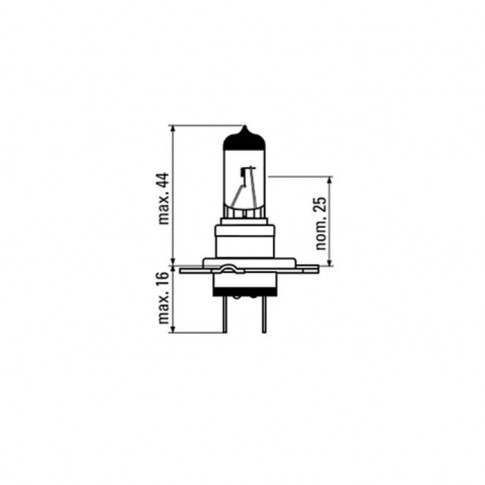 Ampoule H7 - 12V - 55W