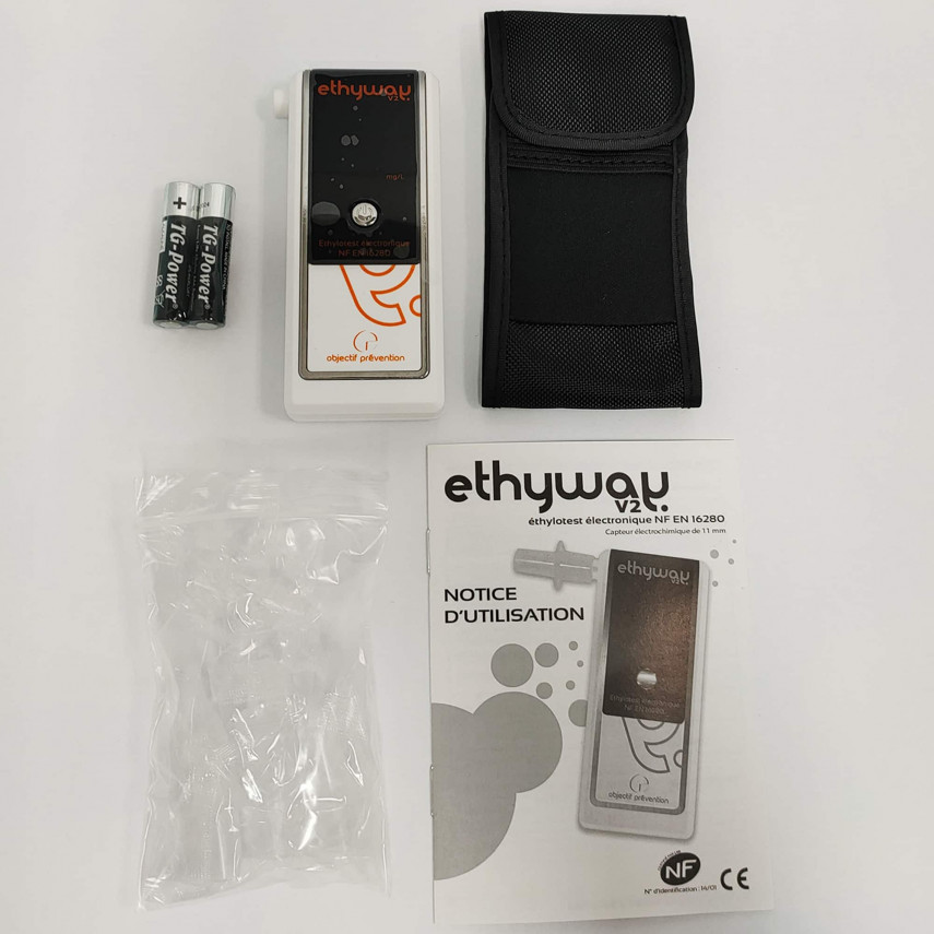 Ethylotest électronique ETHYLEC NFX EN 16280