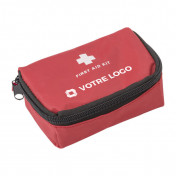 Mini kit de premiers secours avec boîte plastique personnalisable