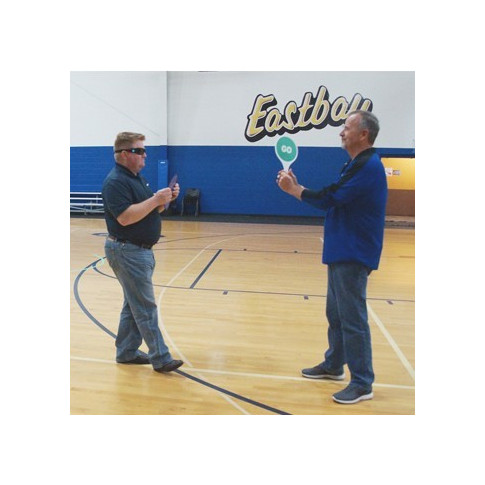 Brille zur Simulation von Telefonieren und Müdigkeit am Steuer