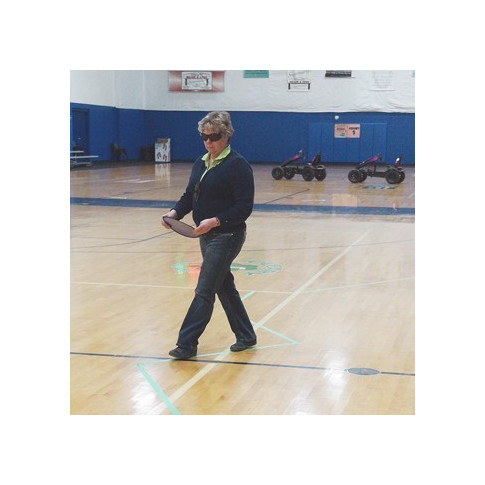 Brille zur Simulation von Telefonieren und Müdigkeit am Steuer