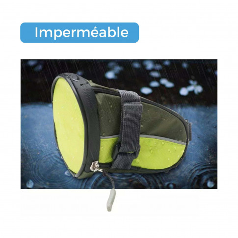 Fahrradtasche mit LED-Blinkern