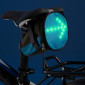 Fahrradtasche mit LED-Blinkern