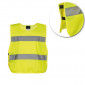 Personalisierbare Sicherheitsweste für Erwachsene (Einheitsgröße) – seitliche Gummibänder